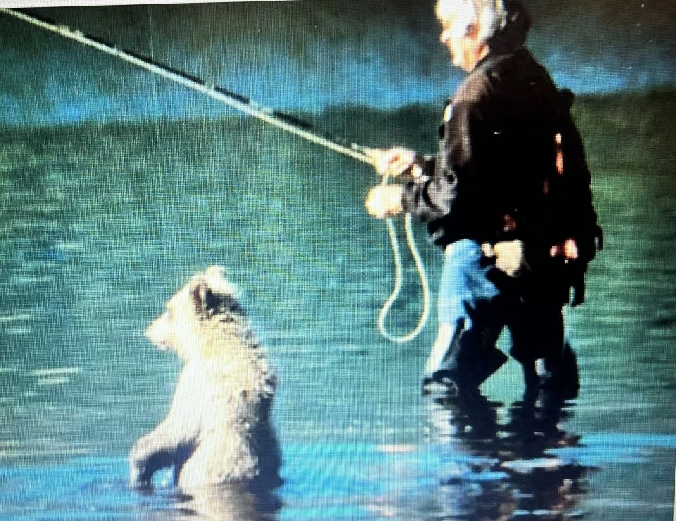 МишкаНа родной земле Аляски, рыбы разыгрались в пляски.Дед Захар за удела: в воду прыгнул с берега, я заблеялкак же я .Покатилась вдруг слеза, прыгнул тоже на ура.Бьёт волна по берегам, рёв медведей тут и там.Рыба канула на дно, с гор плывёт одно бревно.Из коряги клёв пошёл, натянулись удела,И голодная слюна камнем по кишкам прошла.Накормил Захар Мишутку, тот от радости такой.Завалился спать босой. Показать меньше